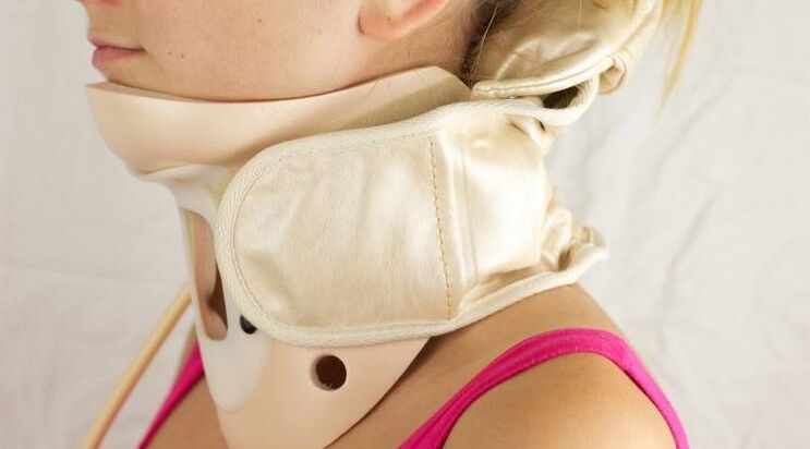 neck brace for osteochondrosis